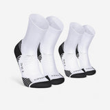 Calcetines de running Kiprun Run 500 Thick Mid-Calf 2-Pack
