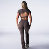 Ropa de entrenamiento Dark Roast Solace Open Back