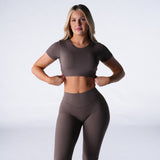 Ropa de entrenamiento Dark Roast Solace Open Back