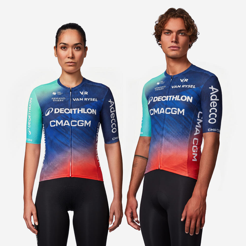 Maillot de ciclismo Van Rysel 2026 RCR-R Decathlon CMA CGM Replica Team