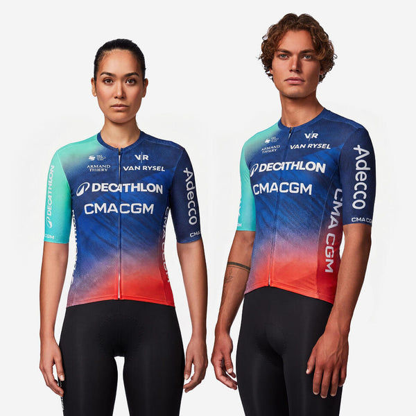 Maillot de ciclismo Van Rysel 2026 RCR-R Decathlon CMA CGM Replica Team