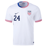 Camiseta de fútbol Nike United States Authentic Josh Sargent Match Home 24/25 (White/Obsidian) (hombre)