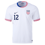 Camiseta de fútbol Nike United States Authentic Miles Robsinson Match Home 24/25 (White/Obsidian) (hombre)