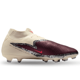 Botas de fútbol Nike Phantom 6 High Academy NU3 Firm Ground Soccer Cleats (Burgundy Crush/University Red)