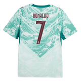 Camiseta de fútbol Puma Portugal Cristiano Ronaldo Away 2026 (Green Lagoon/White)*