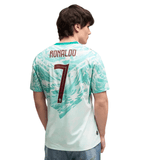 Camiseta de fútbol Puma Portugal Cristiano Ronaldo Away 2026 (Green Lagoon/White)*